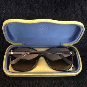 WOMEN GUCCI 61MM BUTTERFLY SUNGLASSES (NWOT)